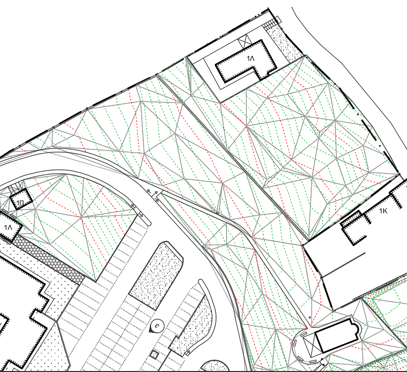 TIN triangulation 2D