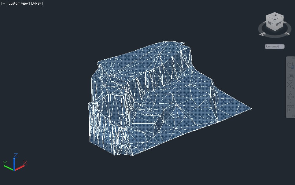 TIN volume calculation