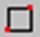 Rectangle with 2 points example