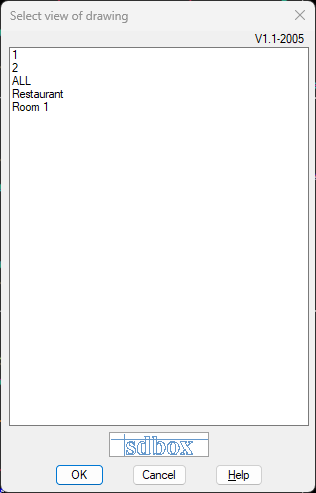 Drawing Views interface