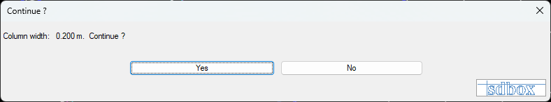 Width Calculation Example