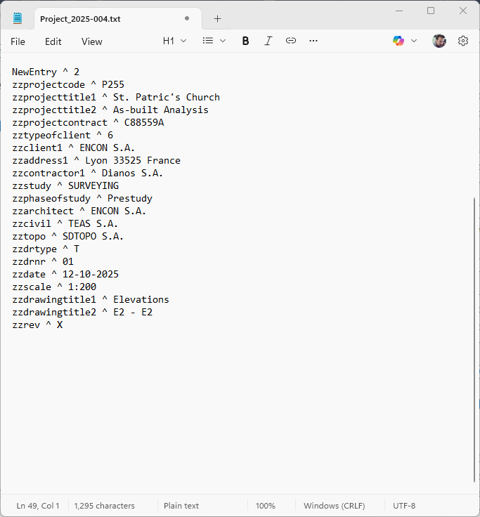 Directory structure