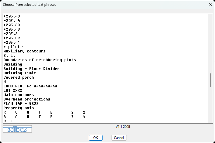 Text phrase help