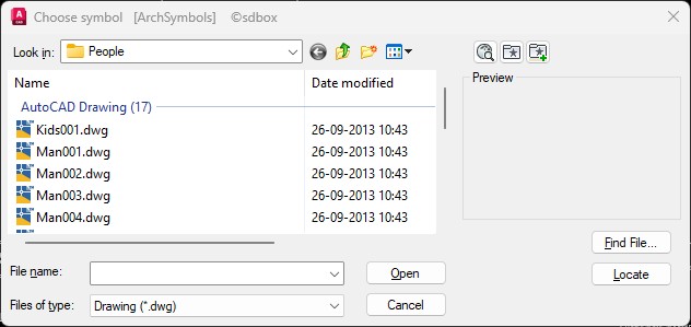 ASDA File Selection