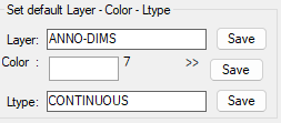 Command tab section