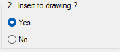 Drawing options