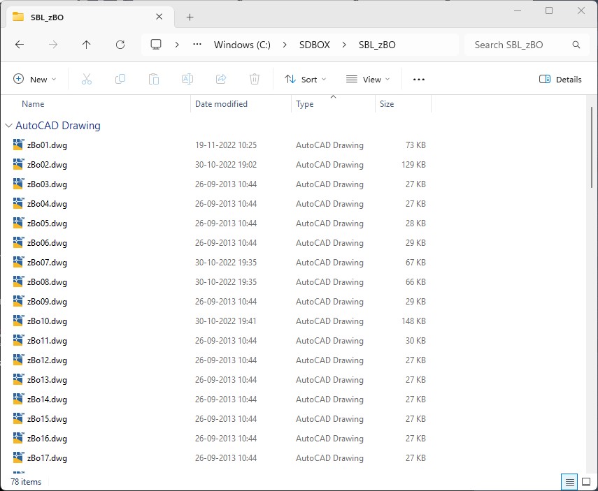 SBL_zBO folder contents