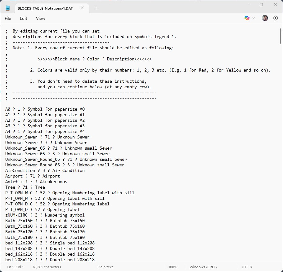 Adding explanations