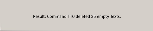 Empty Text Deletion